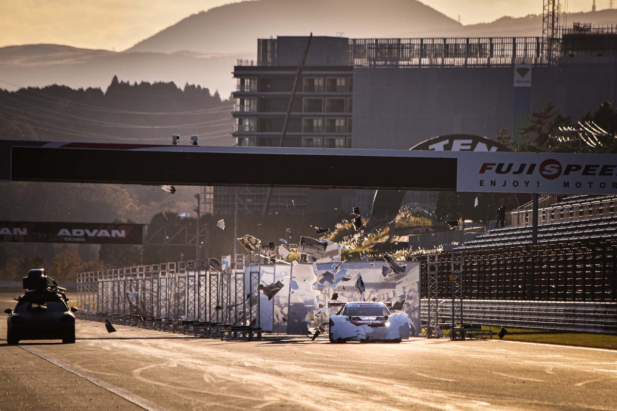 Red Bull Race Day CM撮影風景