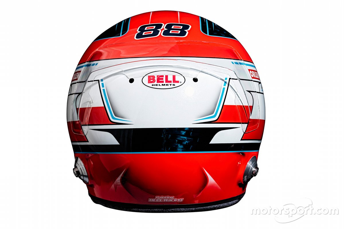 Il casco di Robert Kubica, Alfa Romeo Racing