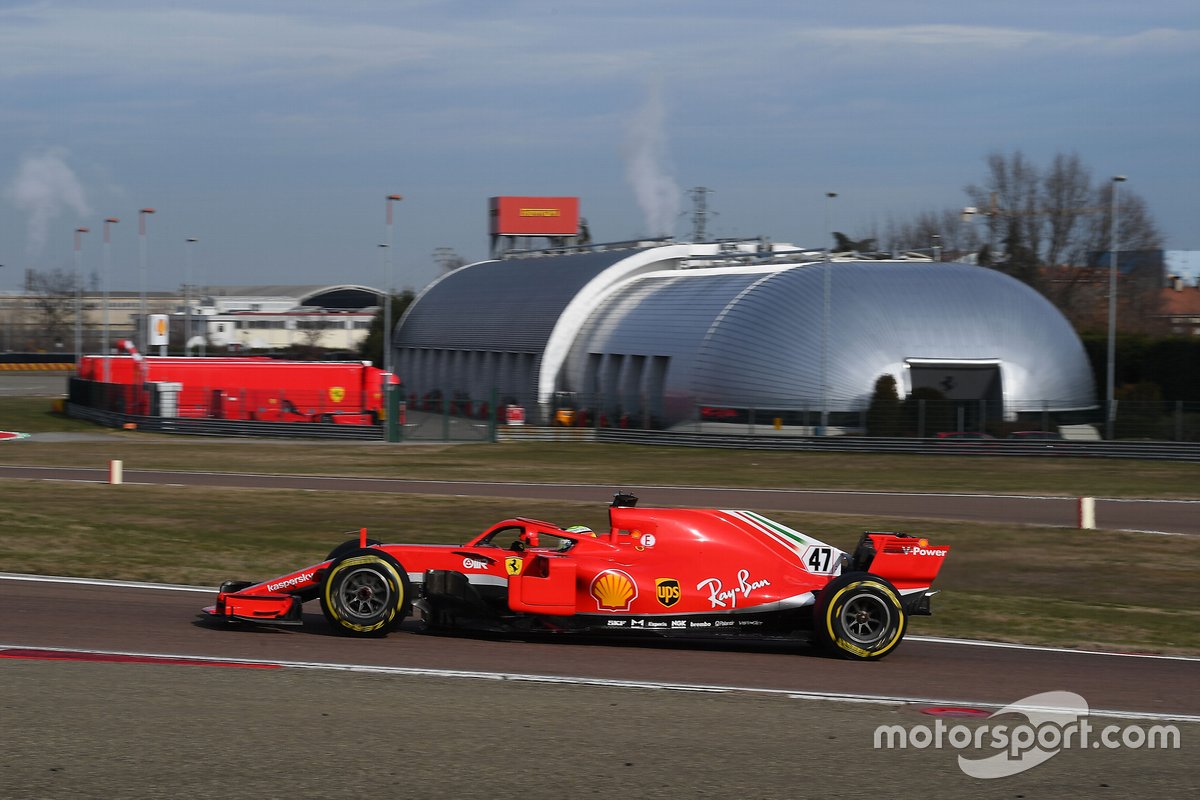 Mick Schumacher, Ferrari SF71H