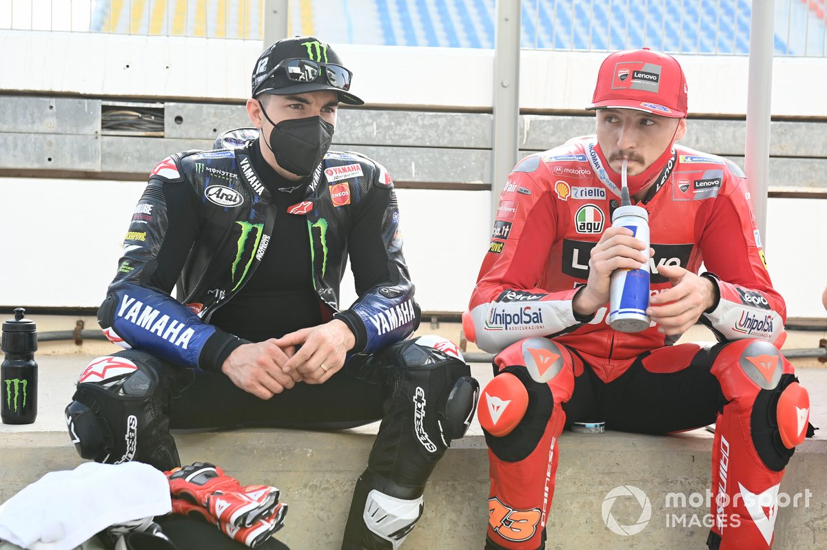 Maverick Viñales, Yamaha Factory Racing, Jack Miller, Ducati Team