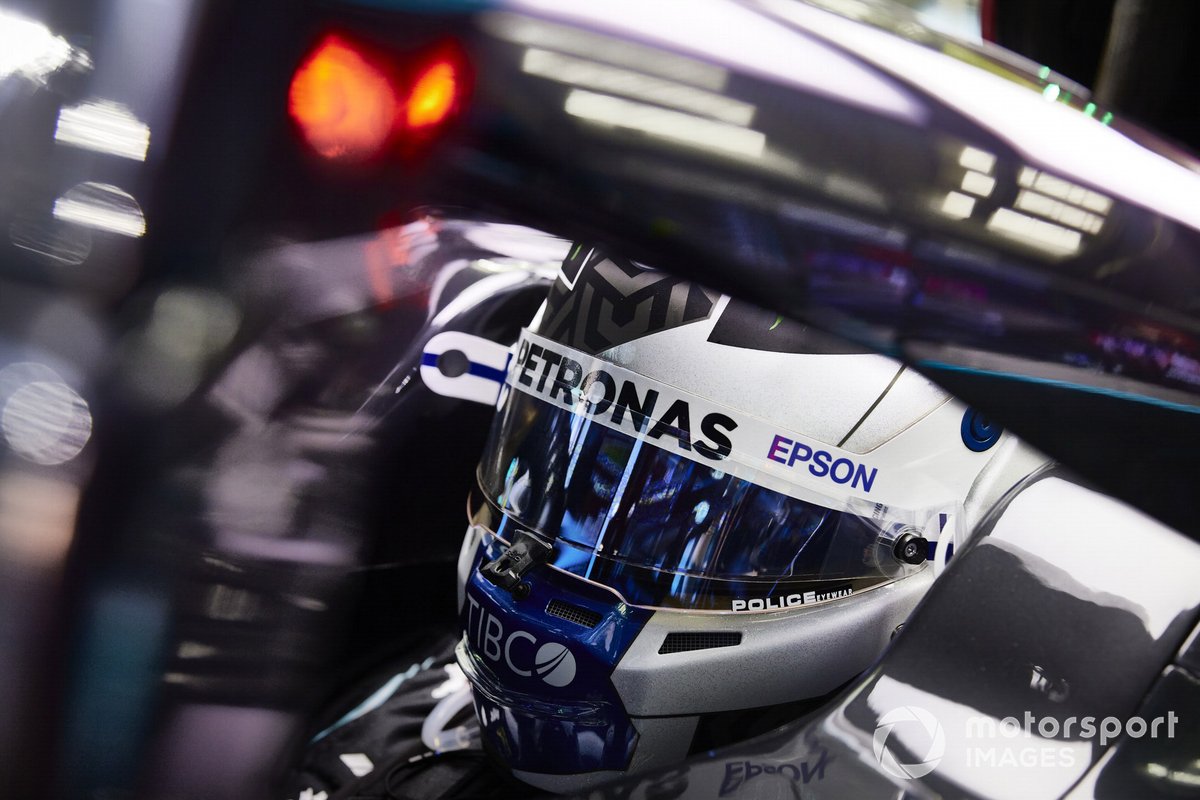 Valtteri Bottas, Mercedes-AMG F1 nella sua auto