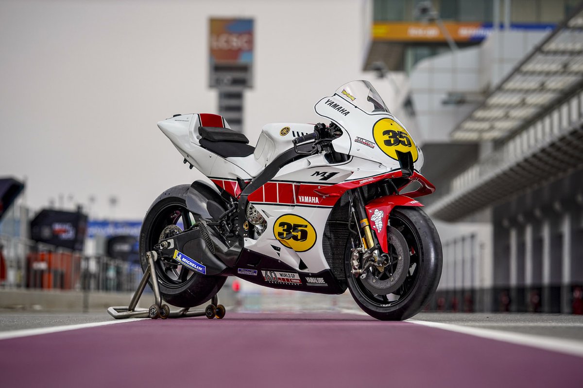 Yamaha YZR-M1, livrea speciale del 60esimo anniversario