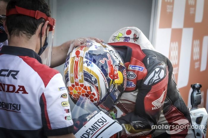 Cuarto lugar Takaaki Nakagami, Team LCR Honda