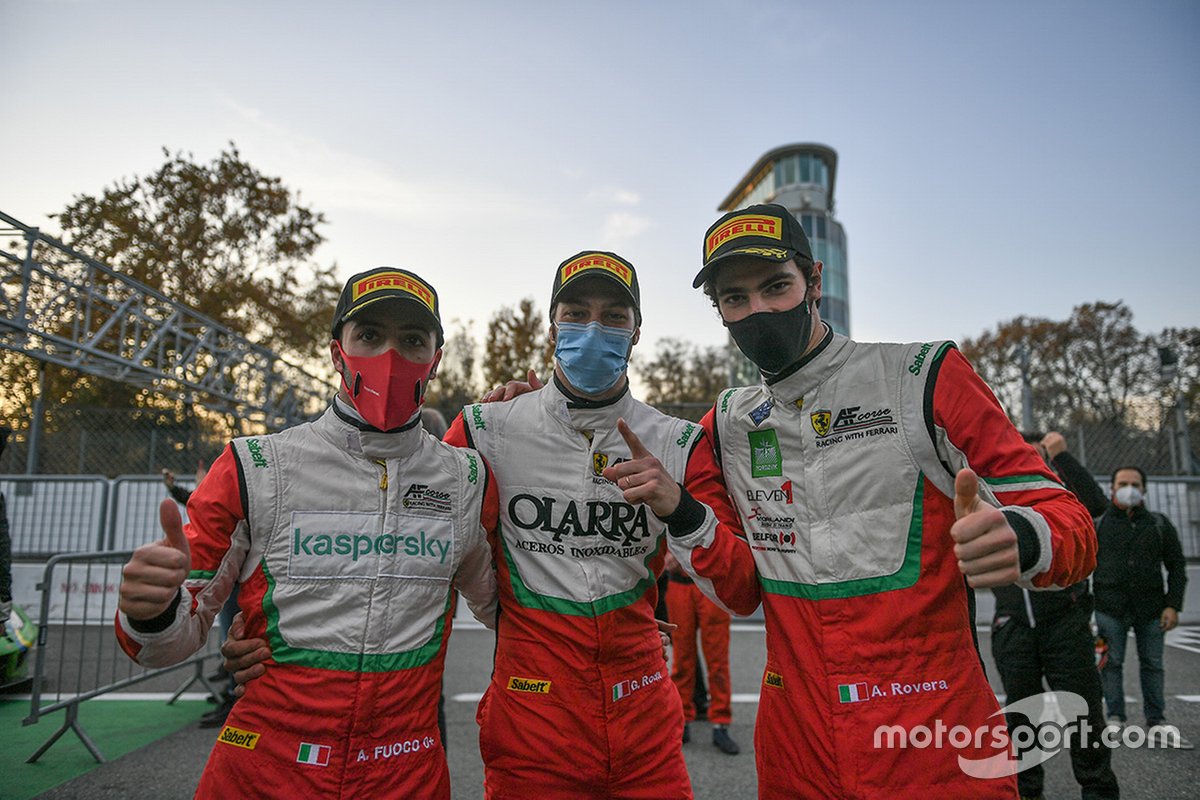 Giorgio Roda, Alessio Rovera, Antonio Fuoco, AF Corse, Ferrari 488 GT3