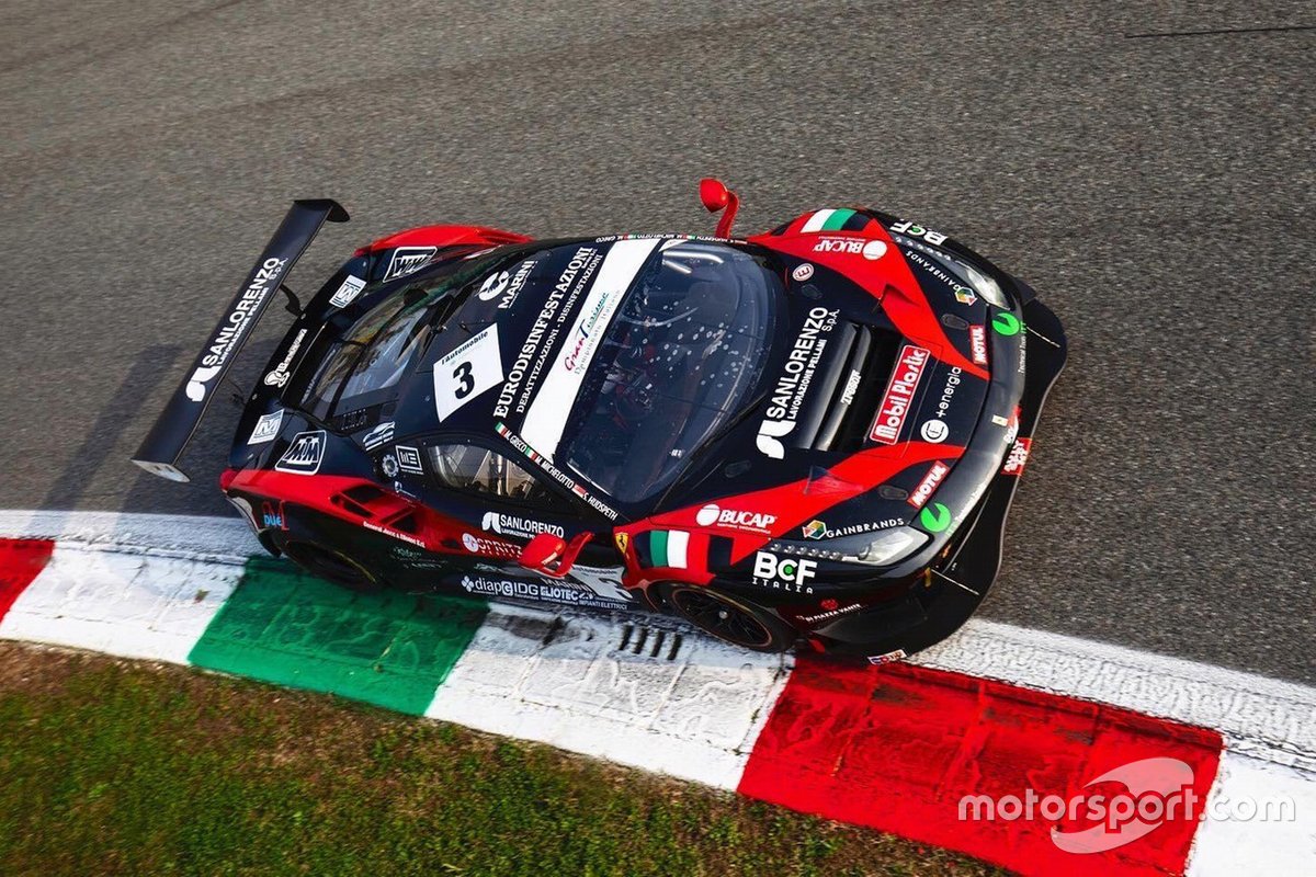 Matteo Greco, Sean Hudspeth, Mattia Michelotto, Team Easy Race, Ferrari 488 GT3 EVO