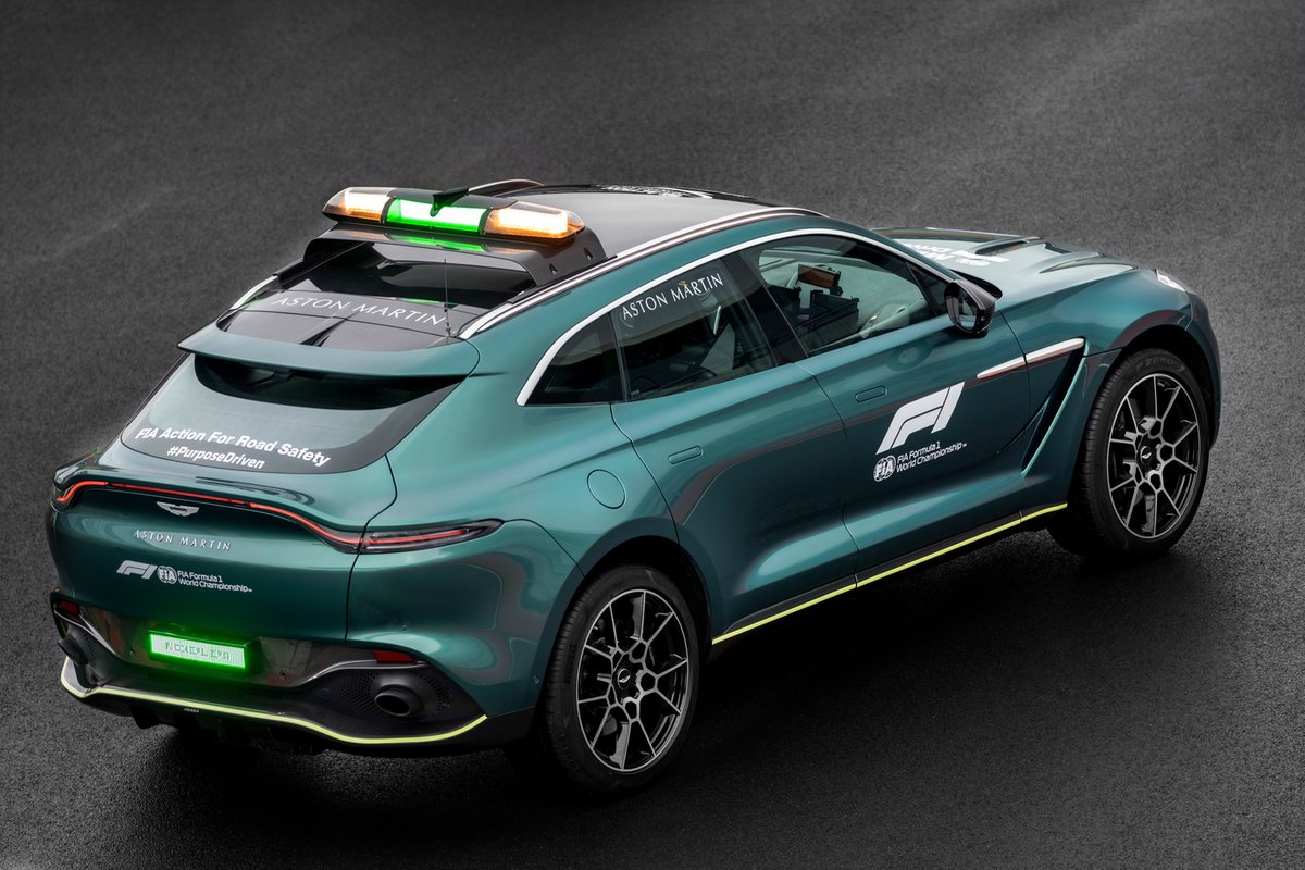 El coche médico oficial de la F1 por Aston Martin