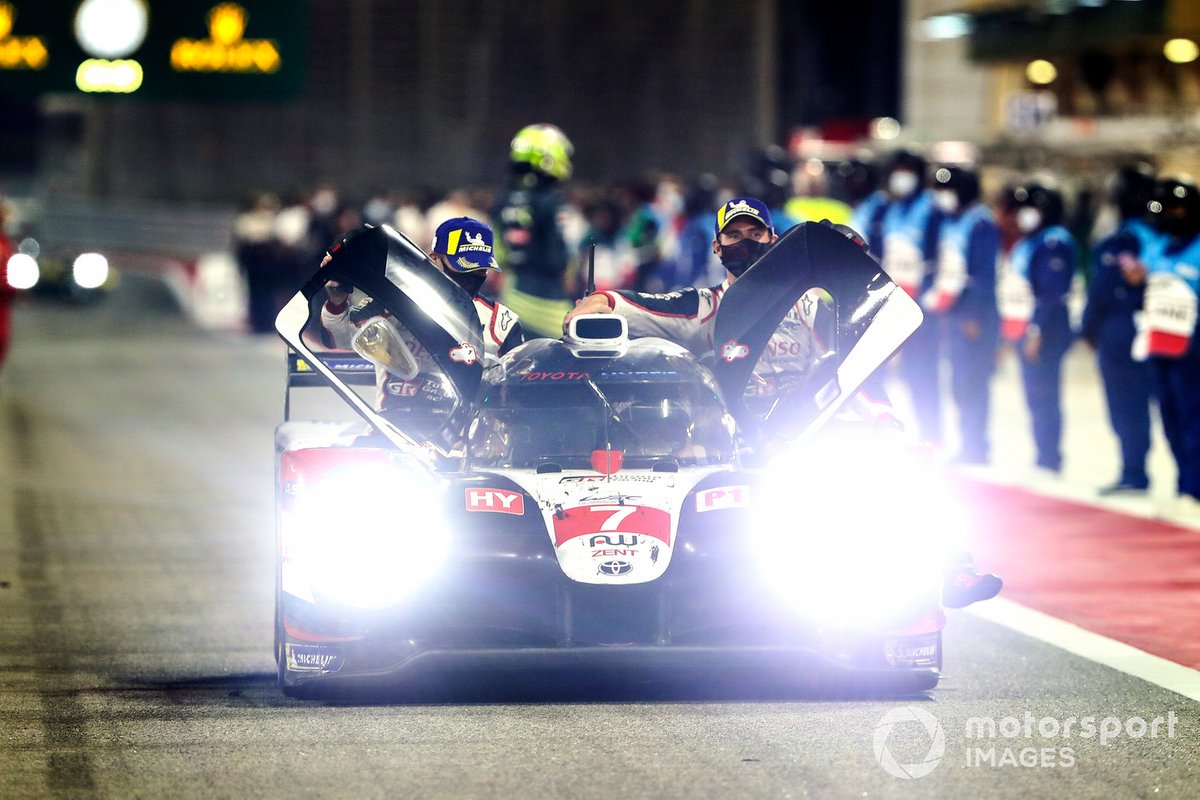 #7 Toyota Gazoo Racing Toyota TS050: Mike Conway, Kamui Kobayashi, José María López