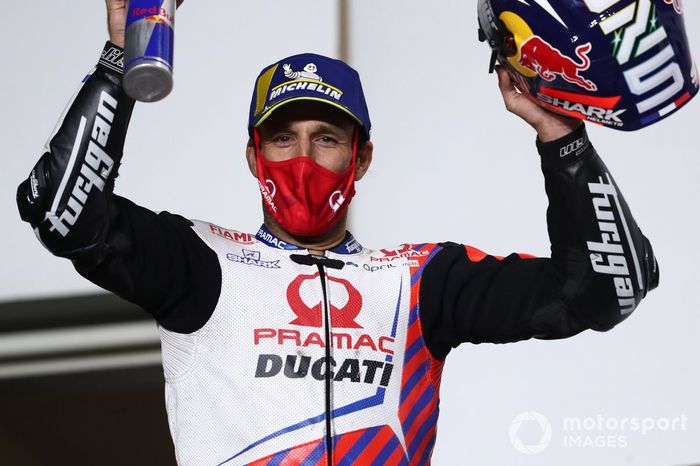 Podio: segundo lugar Johann Zarco, Pramac Racing
