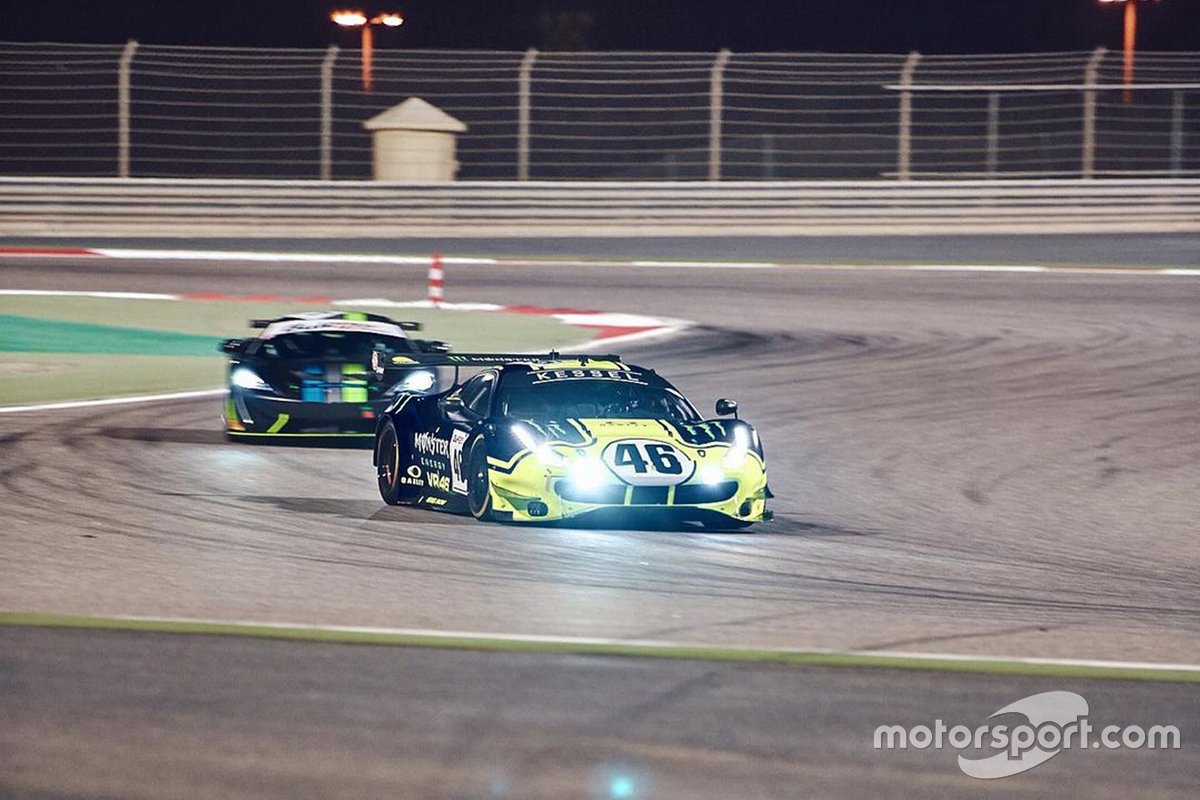 #46 Kessel Racing Monster VR46, Ferrari 488 GT3: Valentino Rossi, Alessio Salucci, Luca Marini