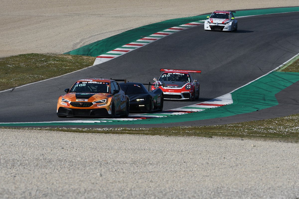 Azione in pista