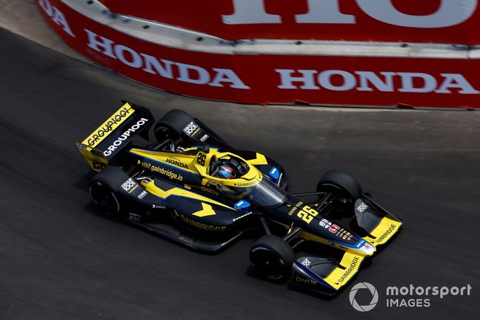 #26: Colton Herta, Andretti Autosport con Curb-Agajanian Honda