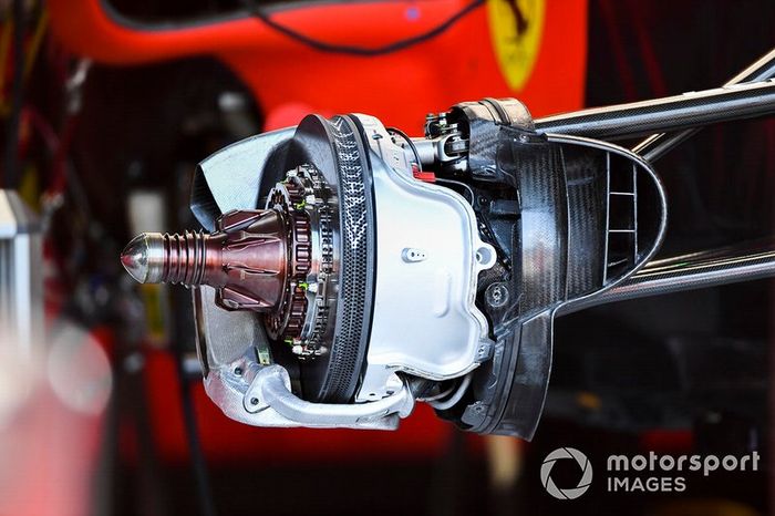 Disco de freno delantero del Ferrari SF90 