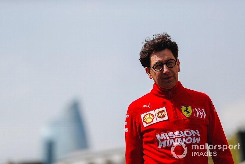 Mattia Binotto, Team Principal Ferrari