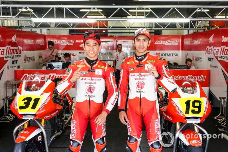Gerry Salim and Andi Gilang, Astra Honda Racing Team