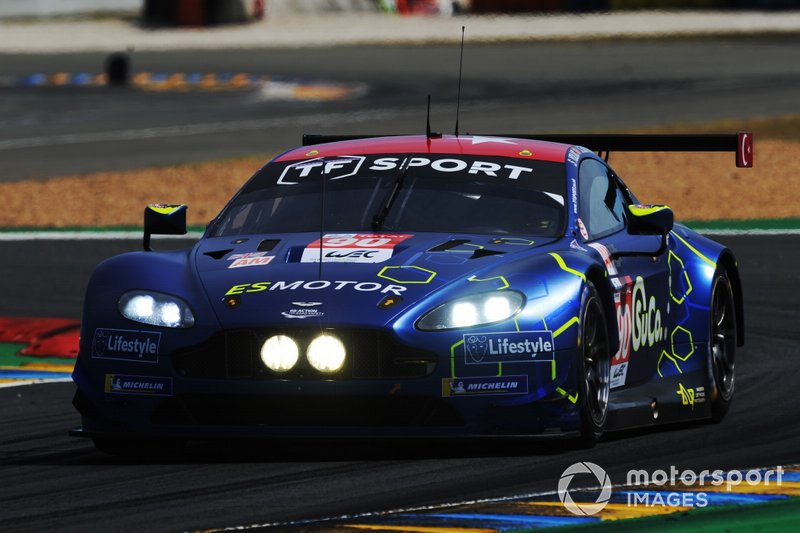 #90 TF Sport Aston Martin Vantage: Salih Yoluc, Euan Hankey, Charles Eastwood