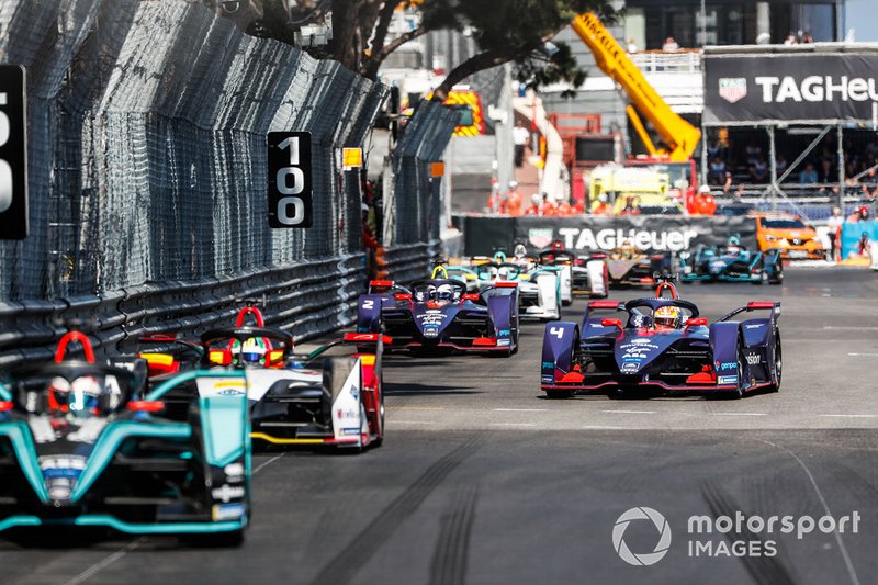 Robin Frijns, Envision Virgin Racing, Audi e-tron FE05, Sam Bird, Envision Virgin Racing, Audi e-tron FE05