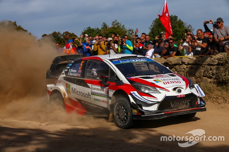 Kris Meeke, Sebastian Marshall, Toyota Gazoo Racing WRT Toyota Yaris WRC