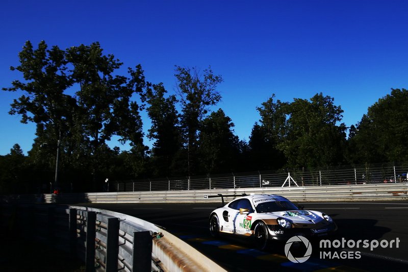 #92 Porsche GT Team Porsche 911 RSR: Michael Christensen, Kevin Estre, Laurens Vanthoor