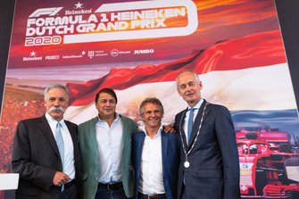 Chase Carey, Formula One CEO, Hans-Erik-Tuijt, Jan Lammers, Niek Meijer