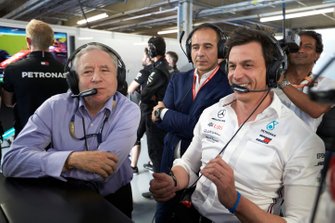 Jean Todt, FIA Başkanı, Toto Wolff, Executive Director (Business), Mercedes AMG