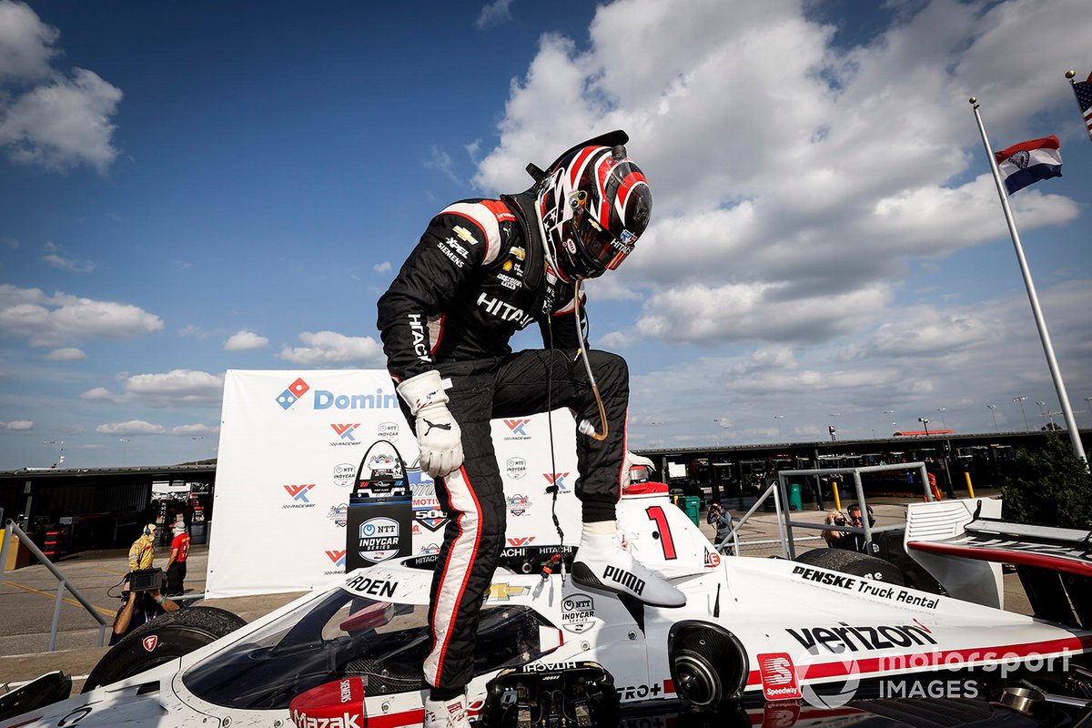 Ganador carrera 2 Josef Newgarden, Team Penske Chevrolet