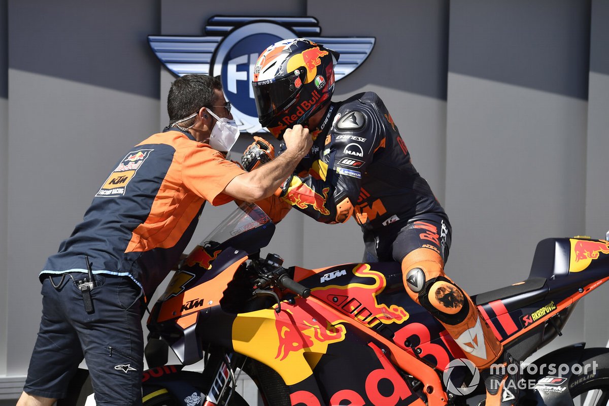 Polesitter Pol Espargaro, Red Bull KTM Factory Racing