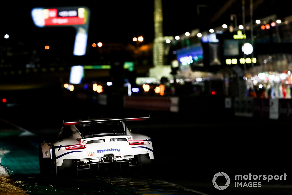 #56 Team Project 1 Porsche 911 RSR: Egidio Perfetti, Larry Ten Voorde, Matteo Cairoli