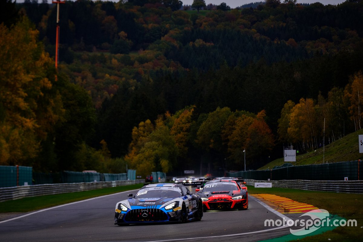 #88 Mercedes-AMG Team AKKA ASP Mercedes-AMG GT3: Raffaele Marciello, Timur Boguslavskiy, Felipe Fraga, #31 Audi Sport Team WRT Audi R8 LMS GT3: Christopher Mies, Kelvin van der Linde, Dries Vanthoor