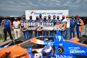 Scott Dixon, Chip Ganassi Racing Honda makes it to the 50th win