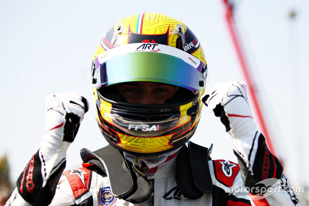 Pole sitter Theo Pourchaire, ART Grand Prix