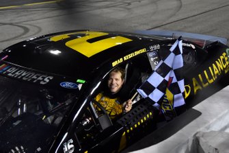 Race winner Brad Keselowski, Team Penske, Ford Mustang