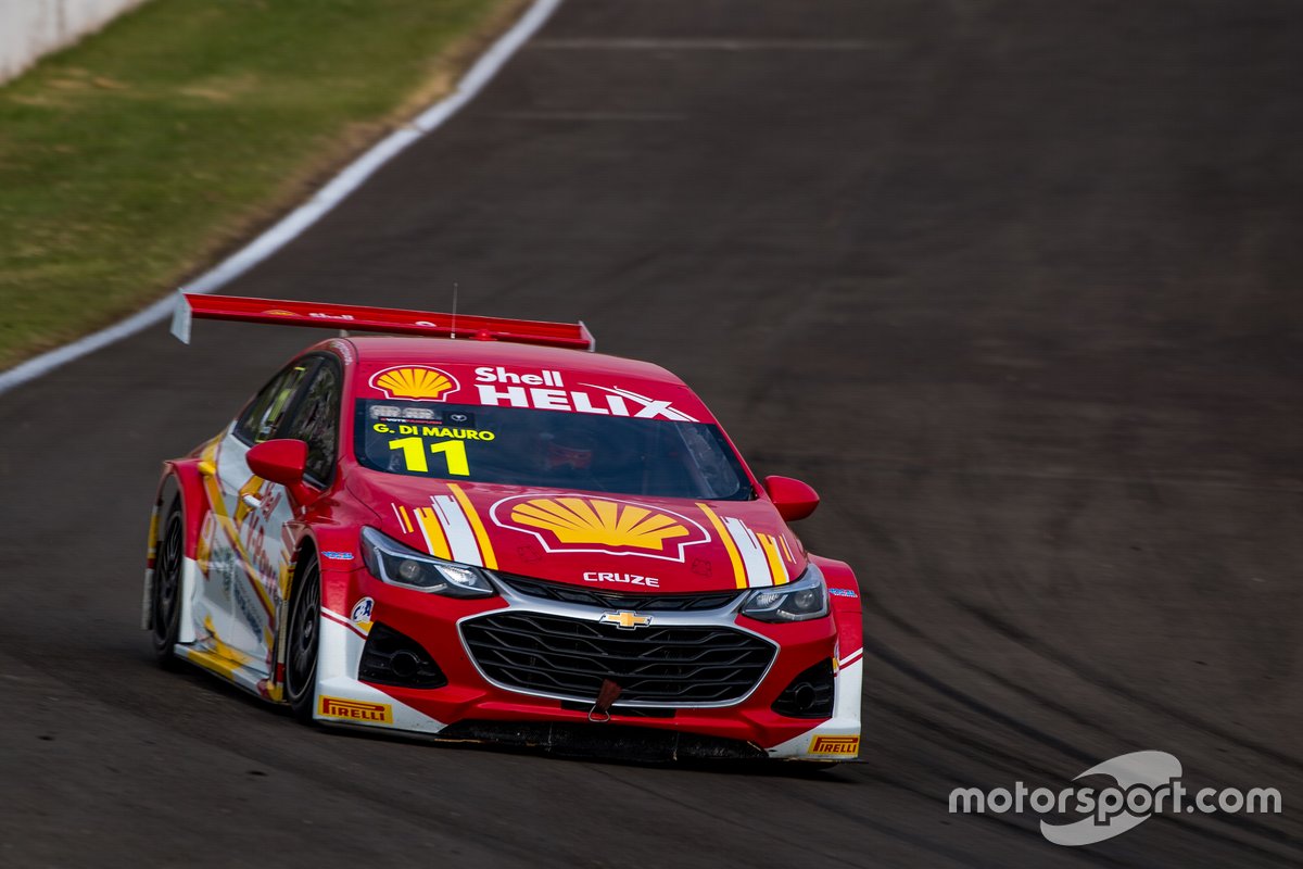 Gaetano di Mauro no treino classificatório para a etapa de Londrina da Stock Car