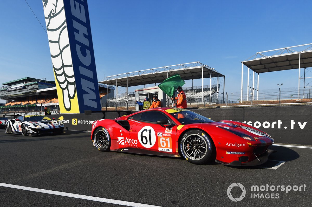 #61 Luzich Racing Ferrari 488 GTE Evo: Francesco Piovanetti, Oswaldo Negri Jr., Come Ledogar