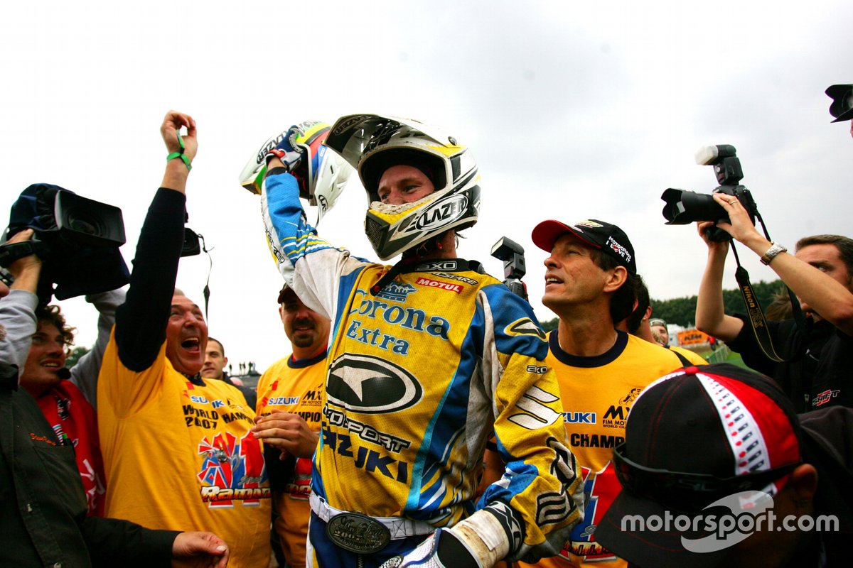 Steve Ramon, Suzuki Racing MX1 Team, wordt wereldkampioen op Lierop (2007)