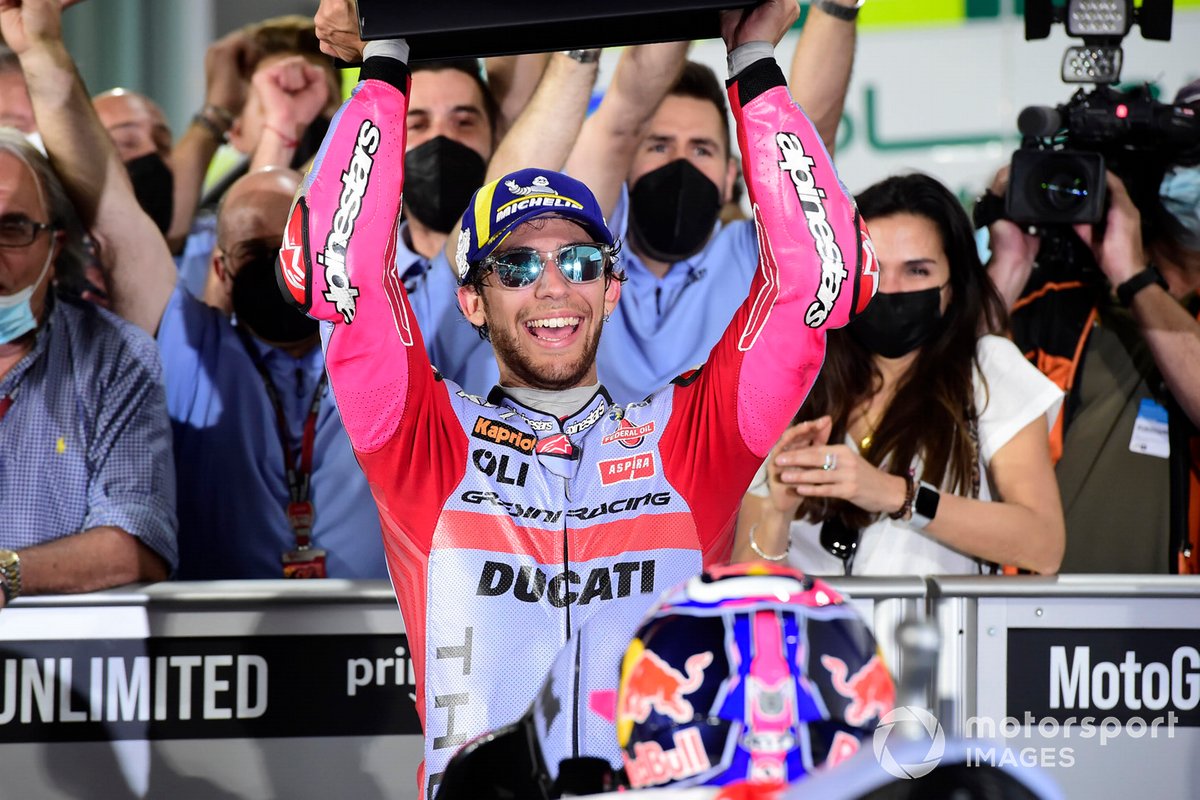 Ganador Enea Bastianini, Gresini Racing