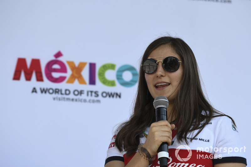 Tatiana Calderon, Alfa Romeo Sauber F1 Team Test Driver 