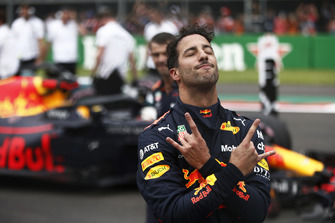 Polesitter Daniel Ricciardo, Red Bull Racing
