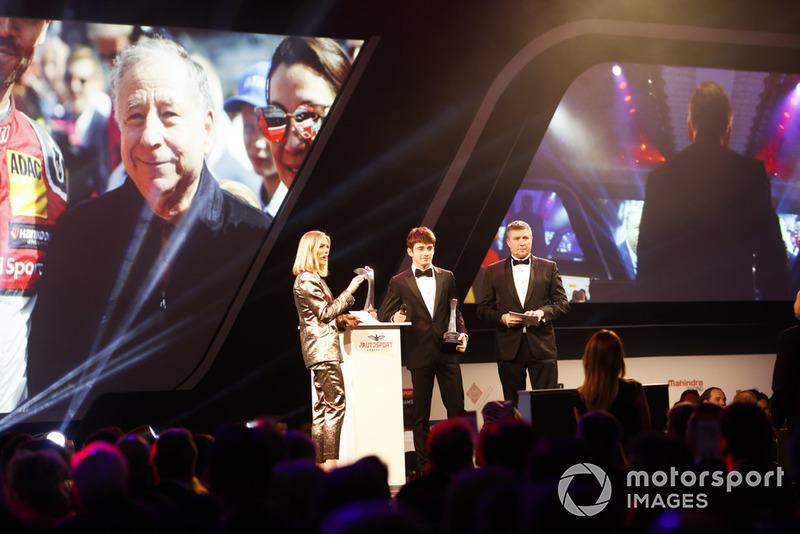 FIA President Jean Todt receives the Pioneer and Innovation Award