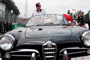 Charles Leclerc, Sauber on the drivers parade