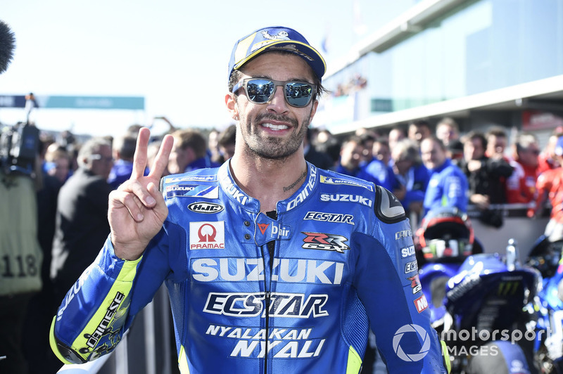Finis kedua, Andrea Iannone, Team Suzuki MotoGP
