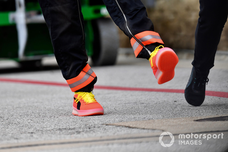 Botas de Lewis Hamilton, Mercedes AMG F1