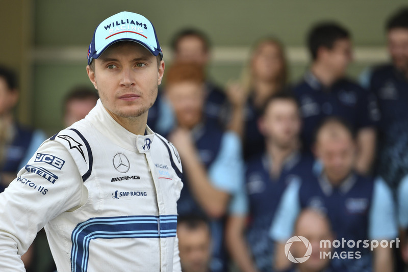 Sergey Sirotkin, Williams Racing at the Williams Racing Team Photo