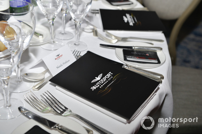 Table setting for Natalie Pinkham