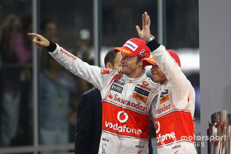 Jenson Button, Lewis Hamilton, McLaren MP4-25