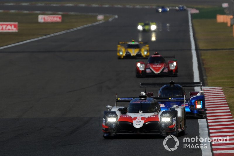 #8 Toyota Gazoo Racing Toyota TS050: Sébastien Buemi, Kazuki Nakajima, Fernando Alonso 