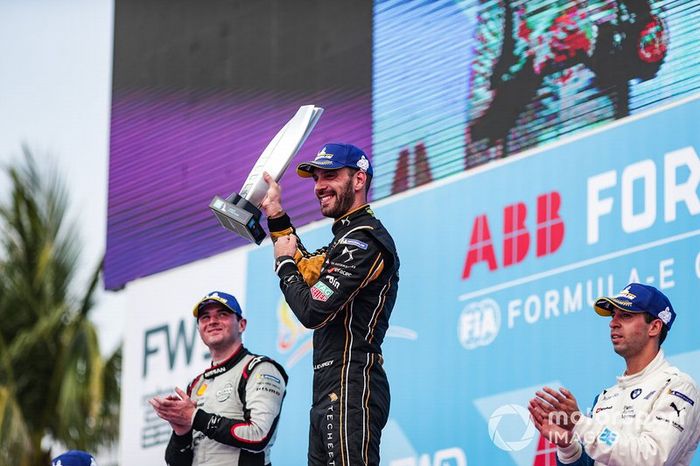 Jean-Eric Vergne, DS TECHEETAH, celebrates victory