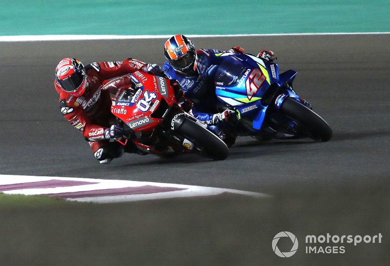 Andrea Dovizioso, Ducati Team, Alex Rins, Team Suzuki MotoGP