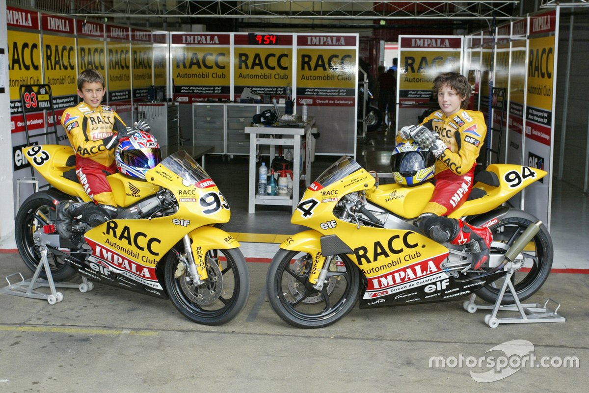 Marc Márquez y Pol Espargaró (2004)
