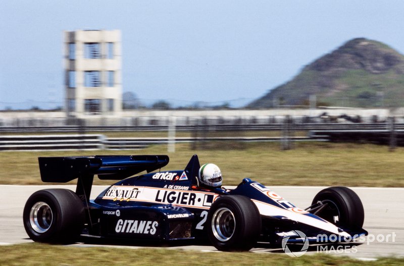 Andrea de Cesaris, Ligier JS23 Renault