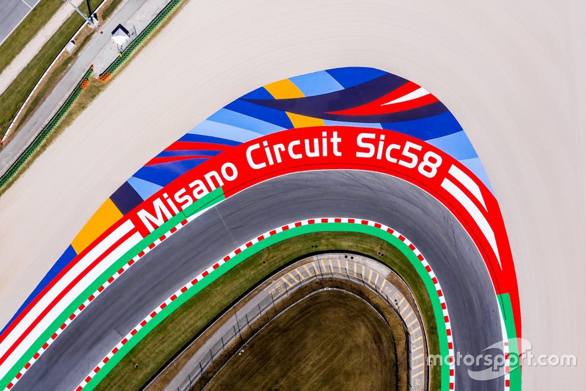 Lavori al Misano World Circuit Marco Simoncelli